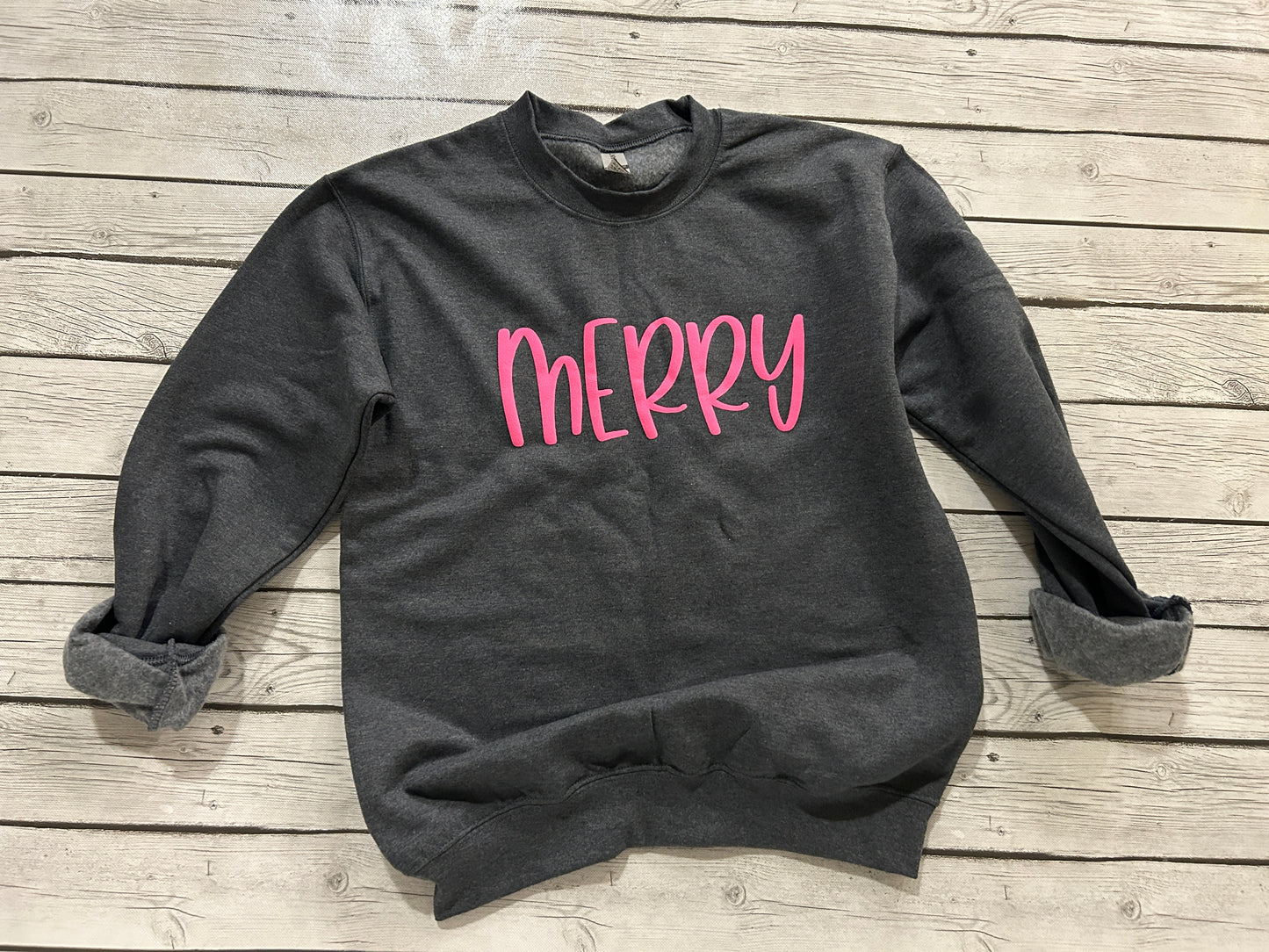 Merry puff sweatshirt