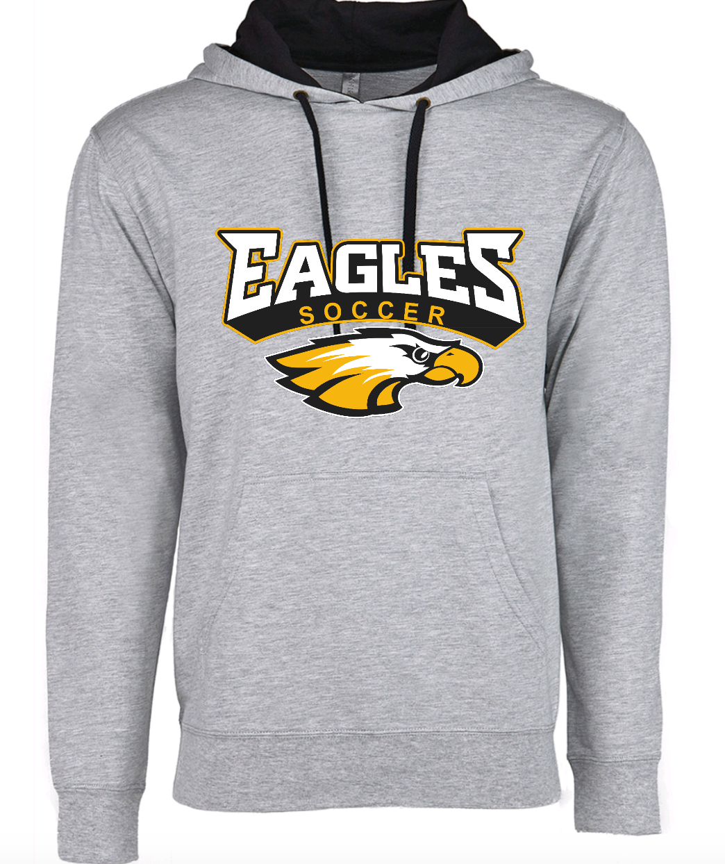 Lightweight hoodie - light grey