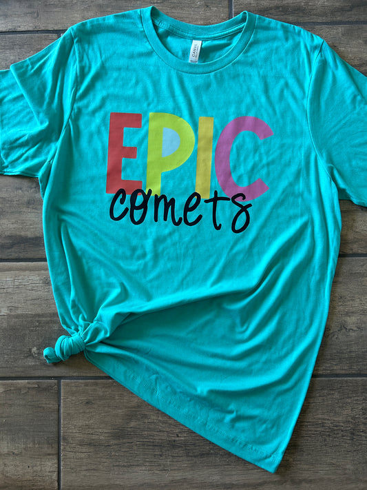 Epic comets neon shirt