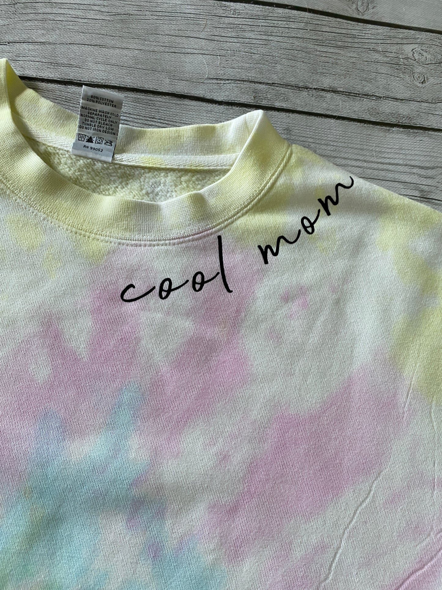 Cool Mom Tie-Dye Sweatshirt