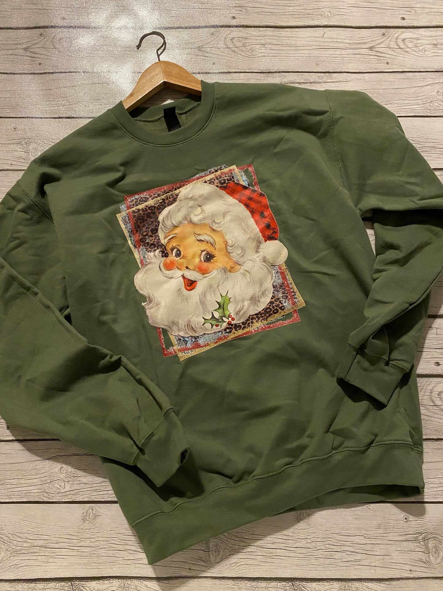 Vintage Santa Sweatshirt