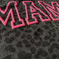MAMA leopard puff shirt