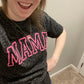 MAMA leopard puff shirt
