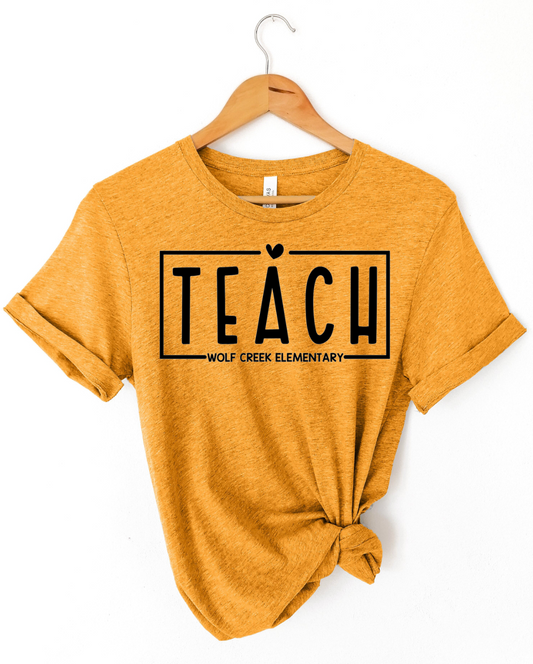 Waitlist Exclusive Custom Teach Tee