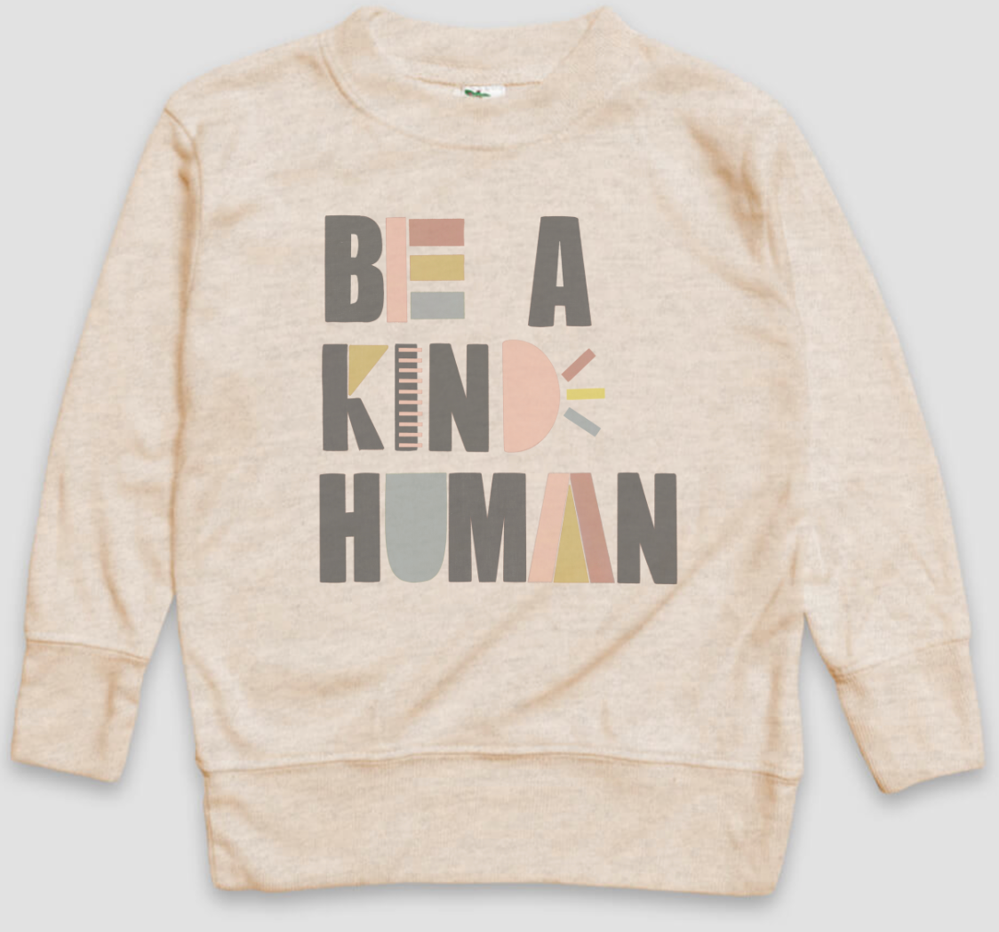 Be a kind human - grey