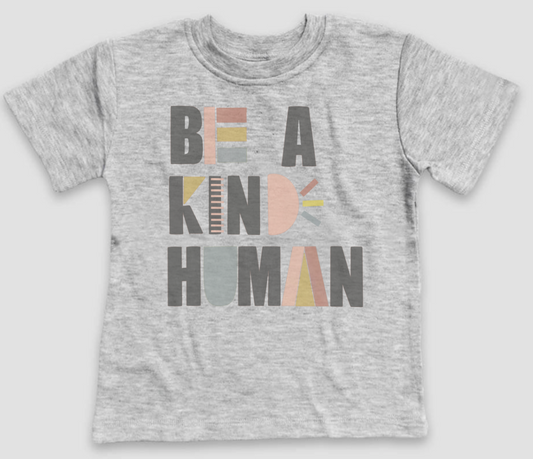 Be a kind human - grey