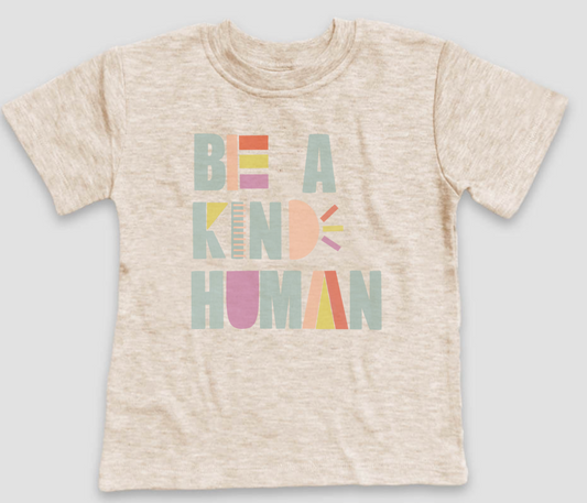 Be a kind human - blue