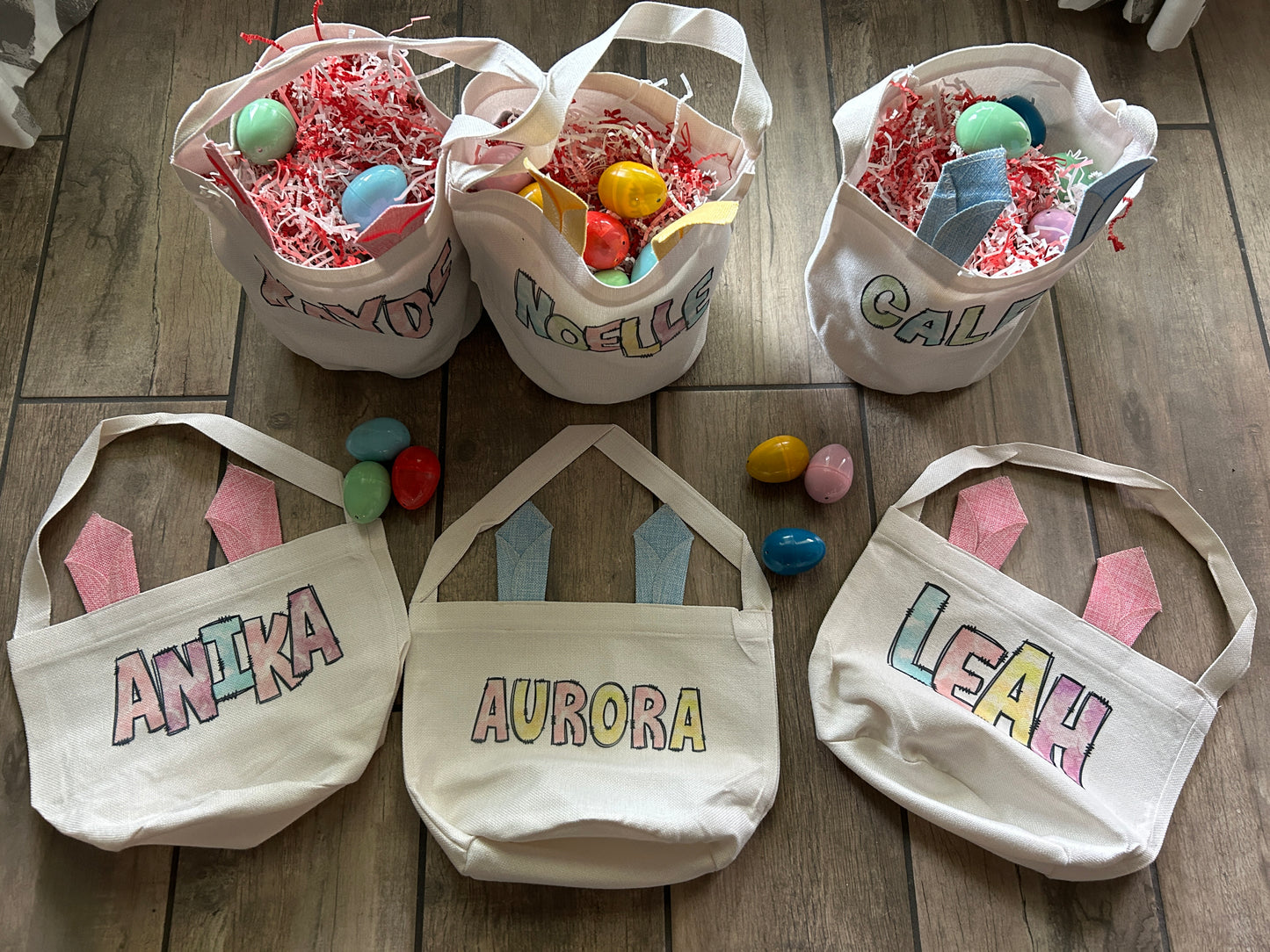 Personalized bunny bag