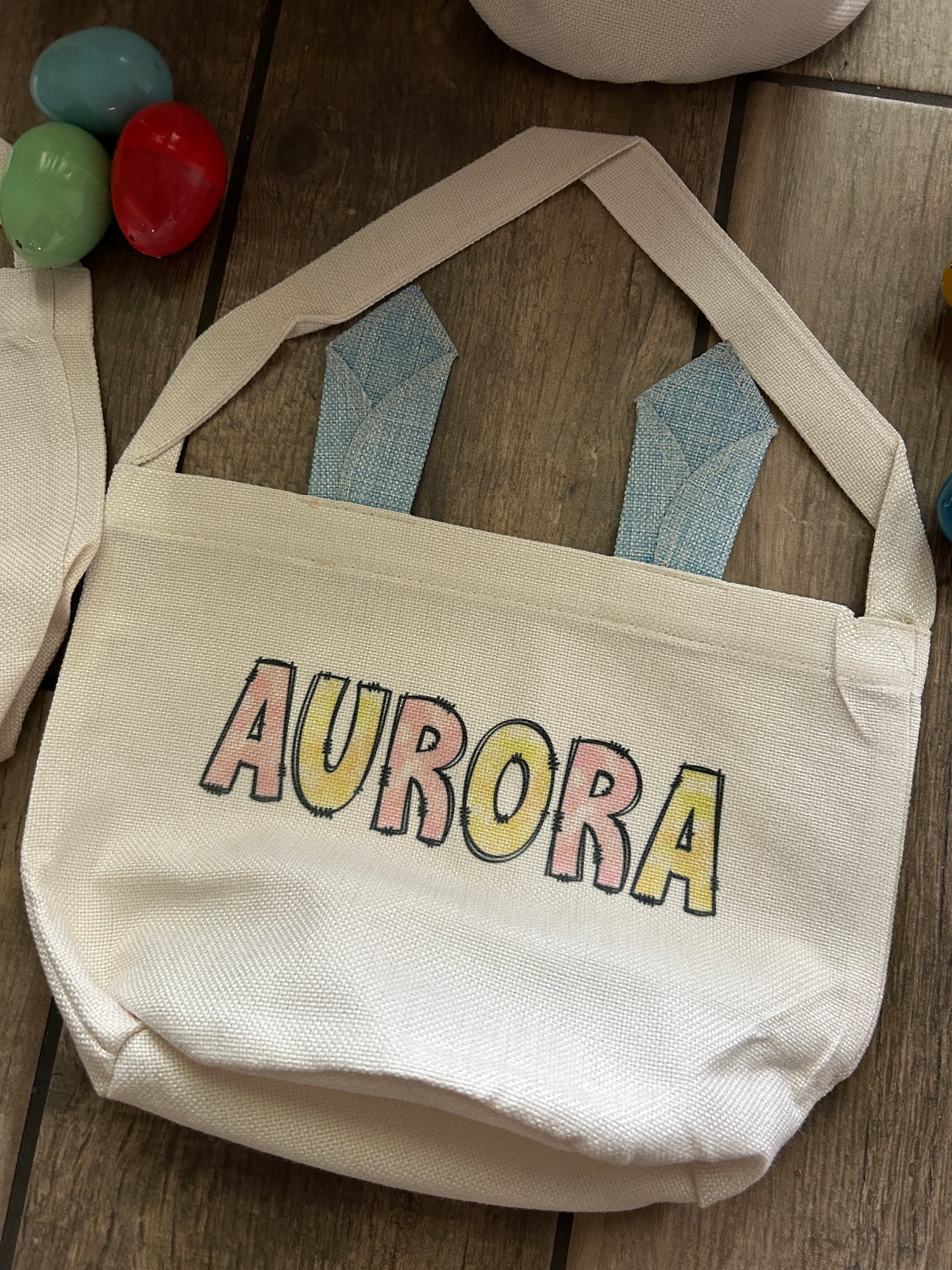 Personalized bunny bag